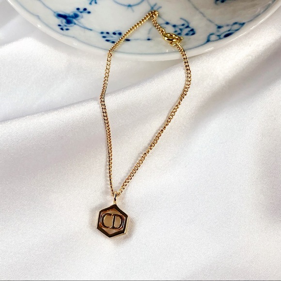 Christian Dior Vintage ”CD”hexagon logo bracelet, - Picture 4 of 7